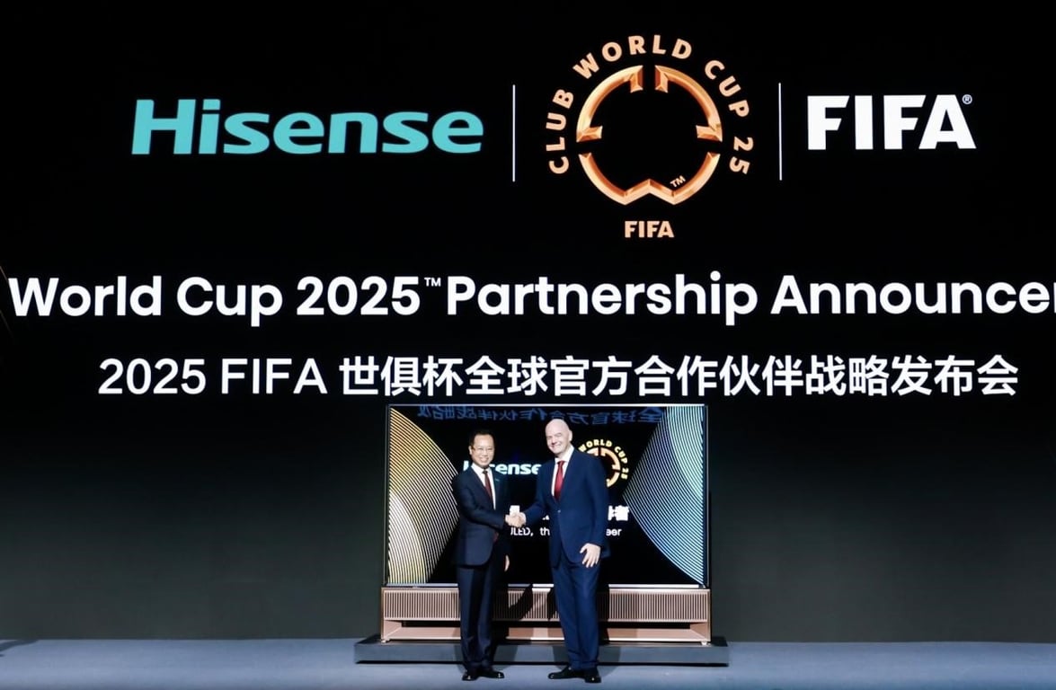 Hisense Resmi Menjadi Mitra Turnamen FIFA Club World Cup 2025